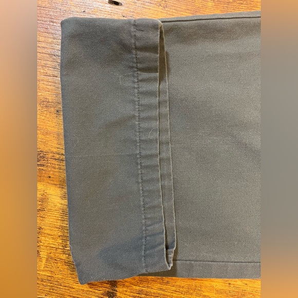 Men’s Grey Slacks with Zippered Thigh Pocket - Picture 13 of 15